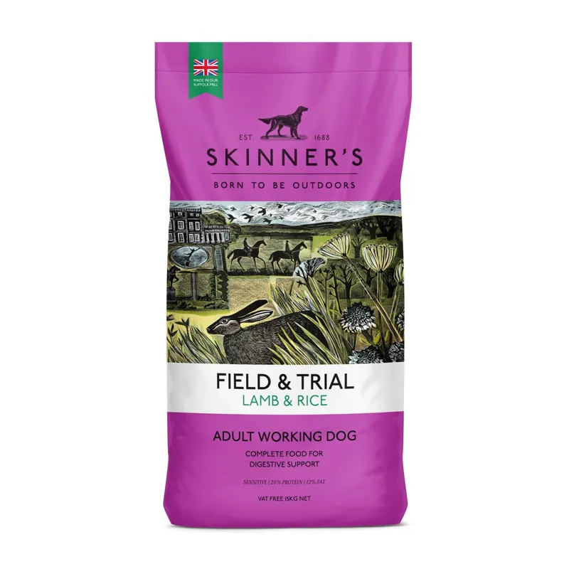 Skinners Field and Trial Lamb / Rice 2.5kg